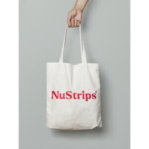 NuStrips Tote Bag - White
